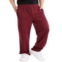 Huaai Womens Dukset Lounge Baggy Pamuk Casual Joggers High Squik Pant Winter Odjeća sa džepovima Casual