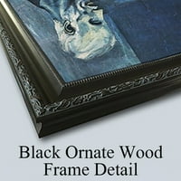 Carl Fredrik Hill Black Ornate Wood uramo dvostruki matted muzej umjetničko tisice pod nazivom - Moorland