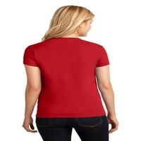 Ljetna bluza Ženski personalizirani ispis kratkih rukava V-izrez V-izrez Radne majice Dame Top Coffee
