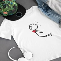 HHEI_K ženski uskršnji zeko tiskani uzorak s kratkim rukavima okrugli vrat labavi majica Top opružnih
