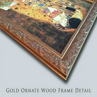 Hausenflock, Alan Gold Ornate Wood uramljeno sa dvostrukim matiranjem muzej umjetnosti tisak pod nazivom