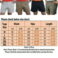 Symoidni muški spojci - džepni džepni patentni patentni zatvarač trčanje fitness hlače mornarica xl
