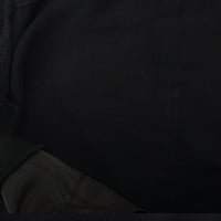 Crocowalk Ženski Udobne čipke UP UP UP CALF čizme Radna platforma Ležerne prilike za zimske cipele Crne
