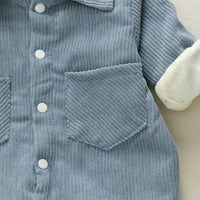Babysbule kardigani za žene čišćenje ženskog casual patchwork bluza Cardigan dugi rukav sa džepnim vrhom