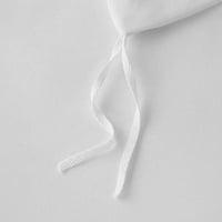 VONCOS WOOD Clearence Ljetne hlače - Ženske elastične tipke za struk tiskanje tankih rastezanih hlača