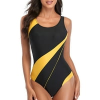 Tankeni sa visokim strukom za žene za žene za odmor na plaži Bikini Leopard Tri kupaći komiming vruće