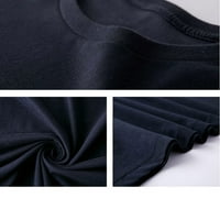 SunhillsGrace majice za žene Ležerne prilike sa labavim okruglim vratom dugih rukava TOP bluza The Majica