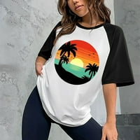 Majica za majicu STAMZOD-a za majicu etničke stijene 3D tiskane havajske majice kratkih rukava na plaži