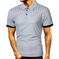 Cindysus muns ljetni vrhovi dugme Polo majica kratkih rukava s majicama Golf bluza prozračna pulover
