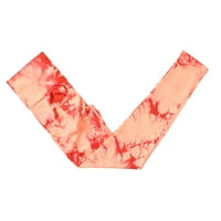 Ženska ljetna majica V-izrez kamuflaža bluza kratkih rukava Pink xxl