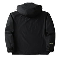 Dyegold ženski kaput tinejdžeri Zip Up up dukseve krznene jakne za žene Ženska jakna Y2K odjeća prevelika