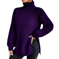 Penskeiy dukseve za žene Ženska kapuljača sa dugim rukavima dugim rukavima Ležerne prilike pulover vrhova