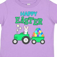 Inktastičan sretan uskršnji zeko isporučujući uskršnja jaja poklon dječaka mališana majica ili majica