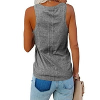 Ženski s dugim rukavima Cratni vrat Top Slim ugrađen osnovni čvrsti nabori asimetrični bluza T majice