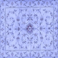 3'x20 'tapiserija Plava - unutarnji trkači tepiha na otvorenom sa premium tkanine gotove ivice