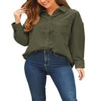 Košulje za žene Grafički vintage Ljeto Novo duboko V čipka ovratnik čipka - jeleeved Slim Top Thirts