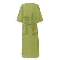 Cindysus Women Comfy Solid Color Tops casual losse bluza Batwing rukava V izrez T Majica Ljetna modna