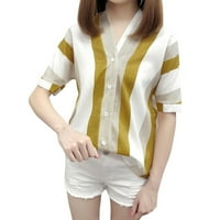 Košulja za ženske bluze dugih rukava šifon velike veličine ležerne u vratu labav bluza