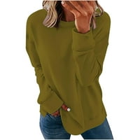 Ženske plus veličine vrhova modne gradijentne ispisane bluze V-izrez kratki rukav labavi majica
