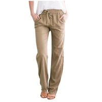 Mikilon Ženske lagane kratke hlače Ležerne prilike kratke hlače Elastična struka Komšare Comfy kratke