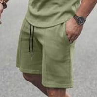DTIDTPE gamaše za žene, ženski gumb High struk džep elastične čvrste boje traperice Slim traper hlače