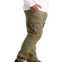 Caveitl Atletski kratke hlače za muškarce, muške plus veličine Teretne kratke hlače Multi-džepovi opuštene