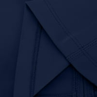 Trođa Ženska majica Haljina kratkih rukava Sunders V izrez Mini haljine Ljetna osnovna boja blok crna